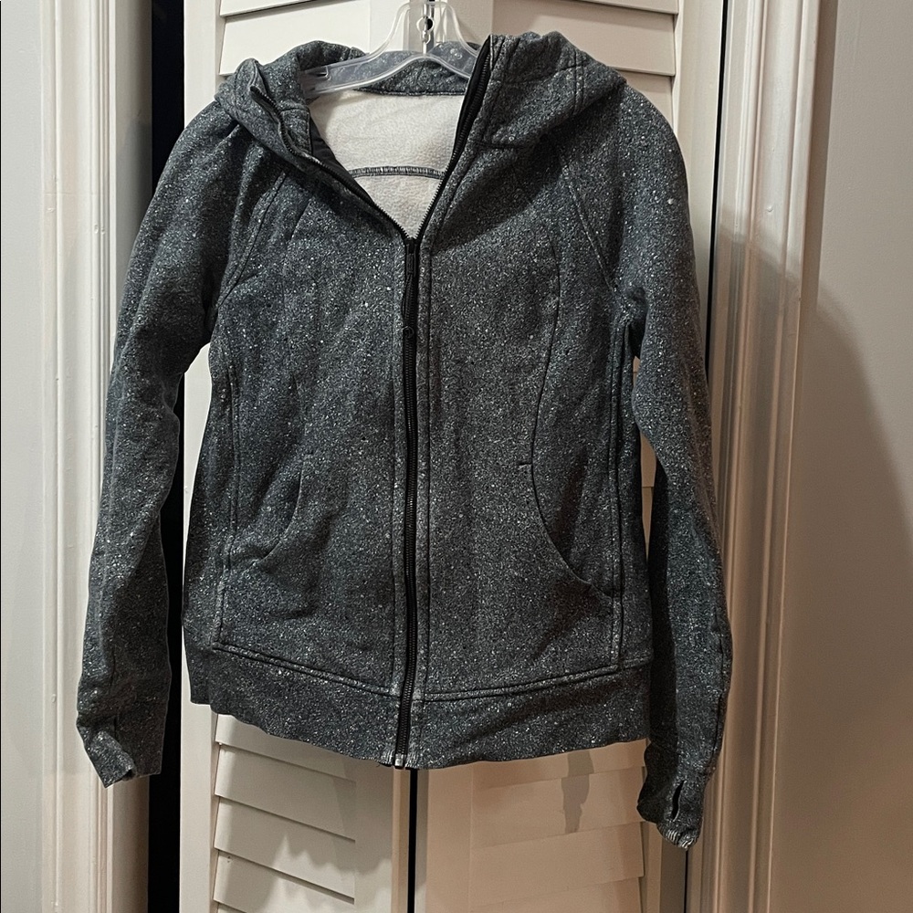 Lululemon Women's Gray Hooded Jacket